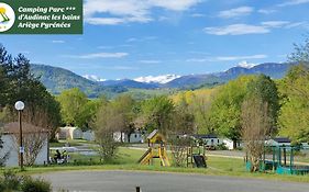 Camping Parc D'Audinac Les Bains 3 Etoiles - Piscine Chauffee - Vue Montagne